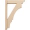 Ekena Millwork 6-in W x 24-in D x 36-in H Balboa Trad Rough Cedar Woodgrain TimberThane Outlooker, Primed Tan OUTUR060X24X36BOA04RCPR - alternate 5